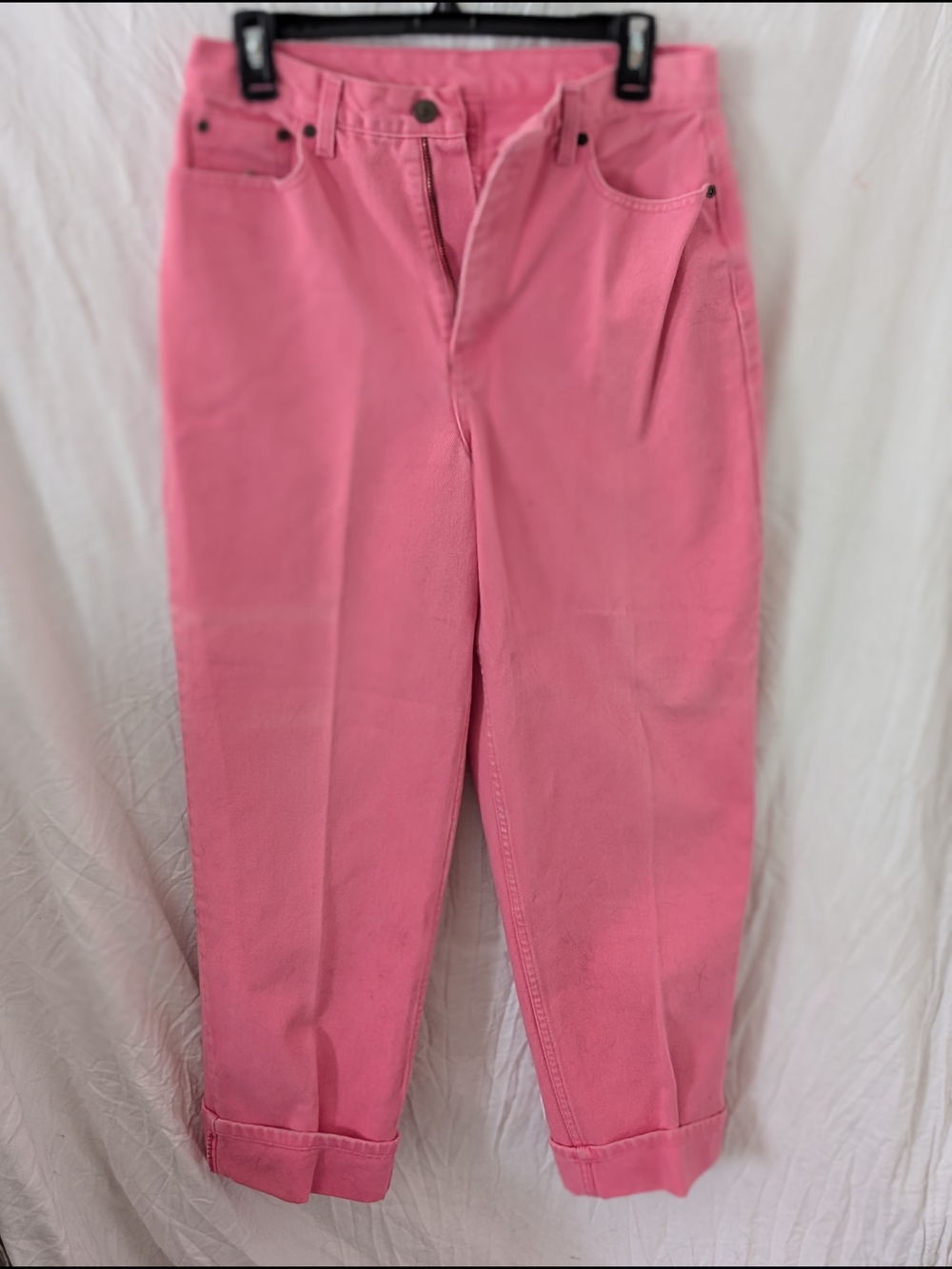Y2K High-Waist Pink Women’s Jeans